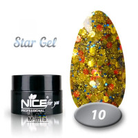 Гель фарба Nice Star gel 5 мл №10